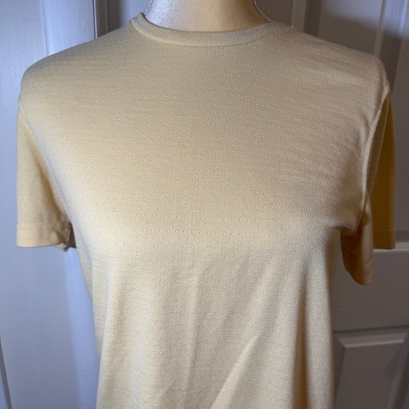 The North Face Women’s Yellow Dotted Crew Neck Shirt - Picture 2 of 5